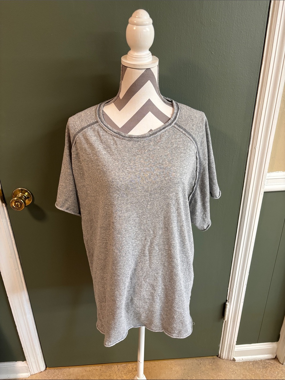 POL Gray Short Sleeve Tee